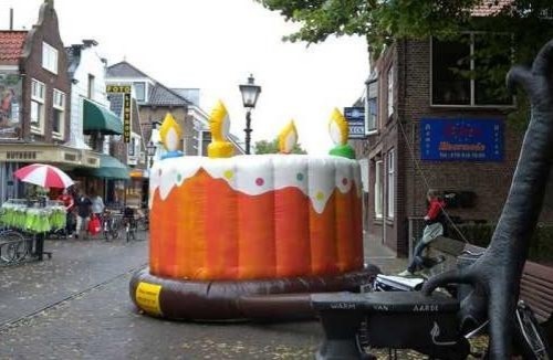 Springkussen Taartkussen